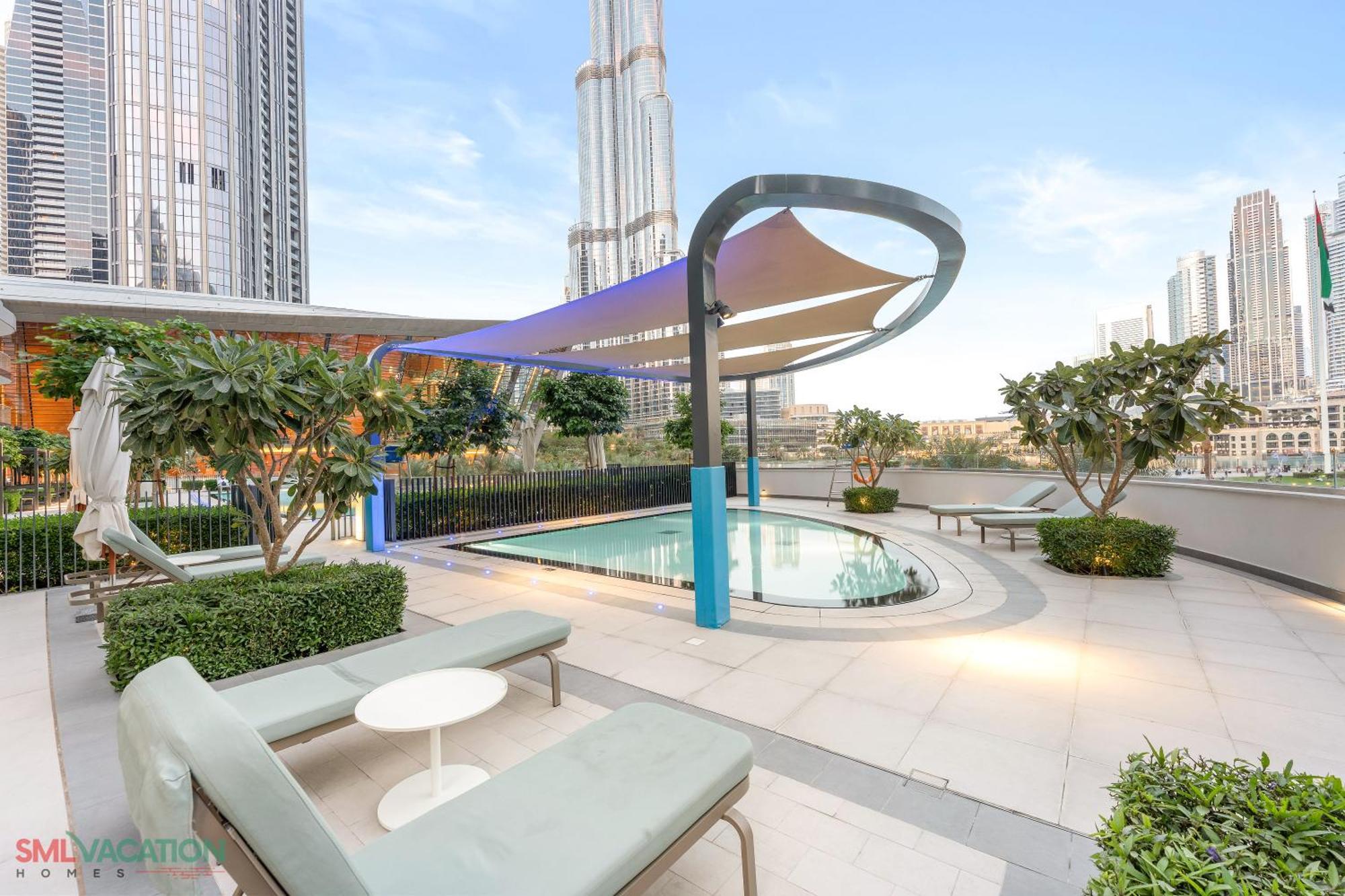 Sml Vacation Homes - Sky High Apartments With Burj Khalifa And Dubai Fountain Views At Grande Signature, Downtown Dubai Exterior foto