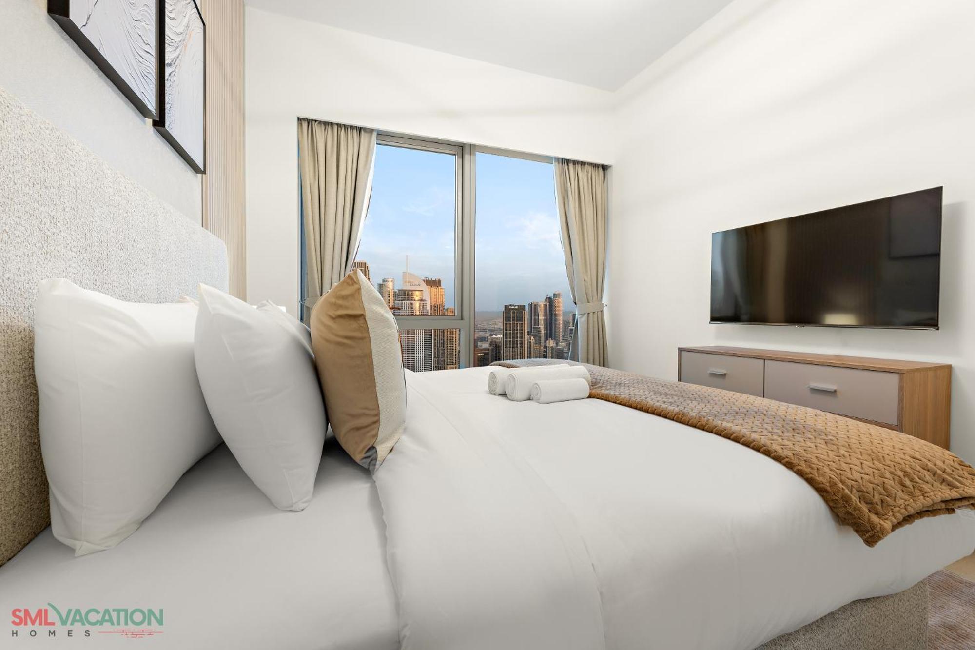 Sml Vacation Homes - Sky High Apartments With Burj Khalifa And Dubai Fountain Views At Grande Signature, Downtown Dubai Exterior foto