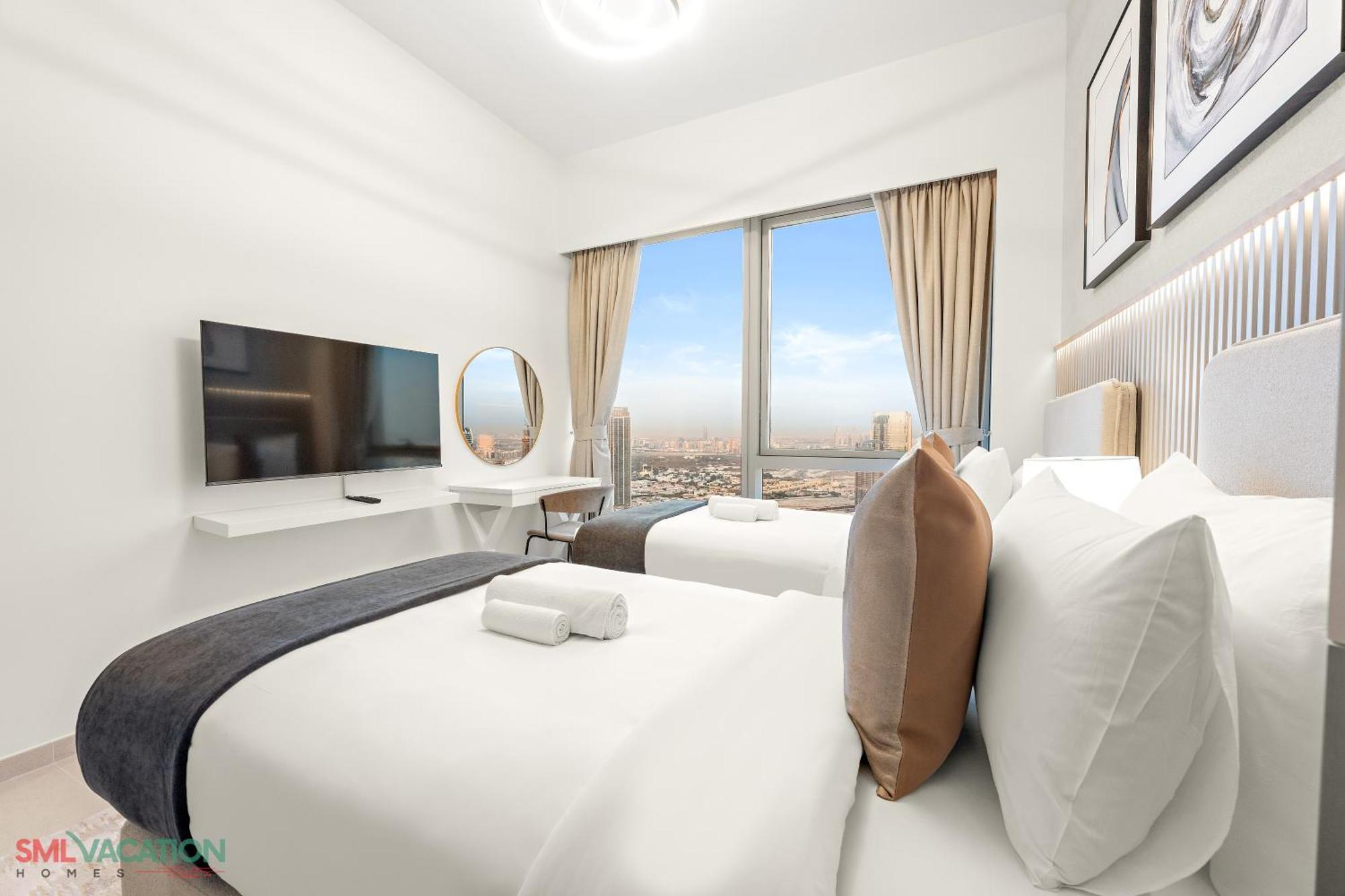 Sml Vacation Homes - Sky High Apartments With Burj Khalifa And Dubai Fountain Views At Grande Signature, Downtown Dubai Exterior foto