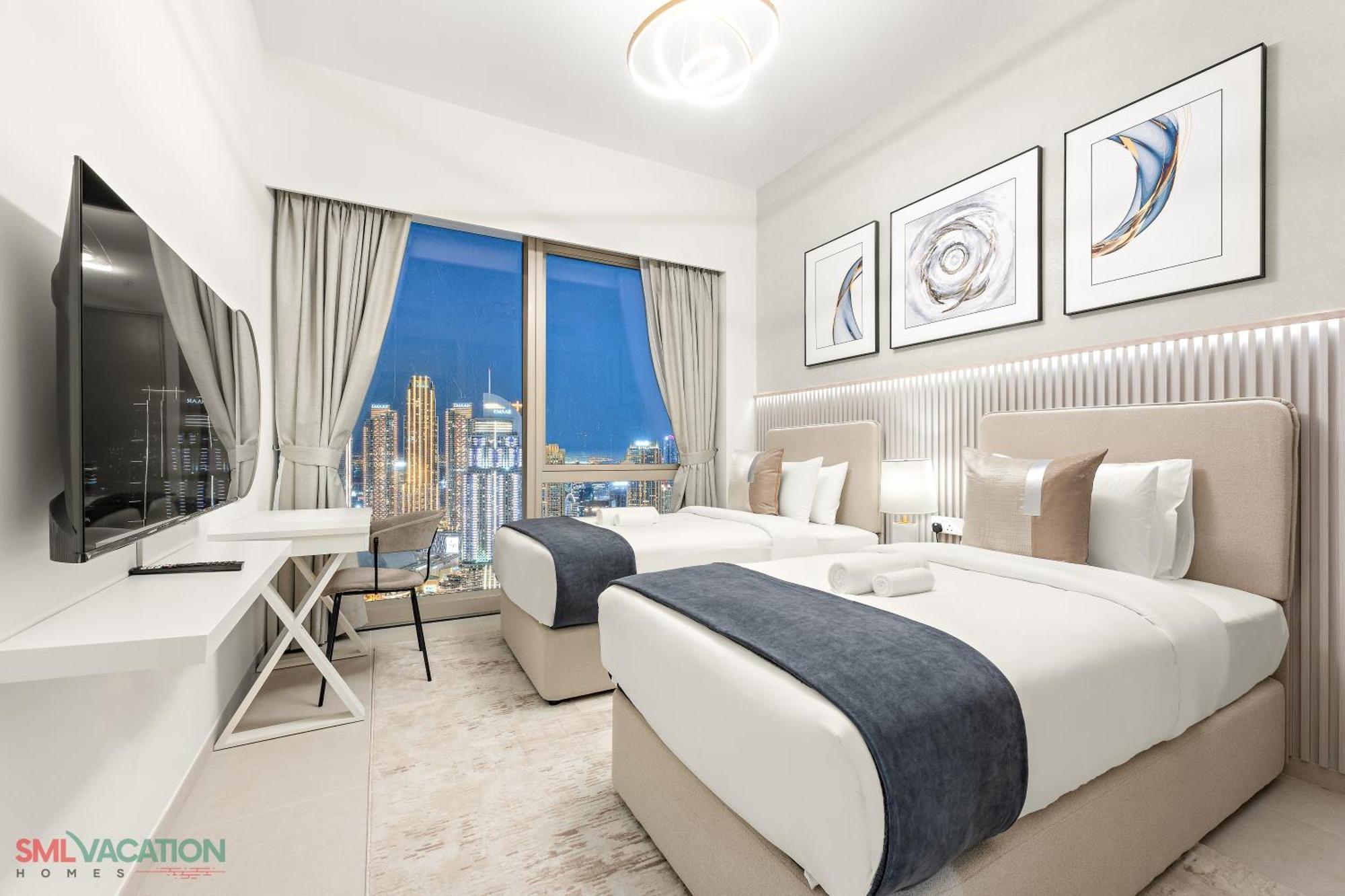 Sml Vacation Homes - Sky High Apartments With Burj Khalifa And Dubai Fountain Views At Grande Signature, Downtown Dubai Exterior foto